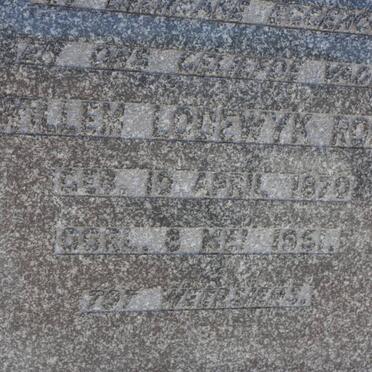 ROOS Willem Lodewyk 1870-1951