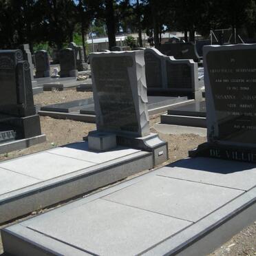 VILLIERS Abraham Pieter, de 1886-1957 &amp; Susanna Johanna MARAIS 1886-1981