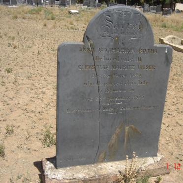 VISSER Anna Catharina nee BOTHA 1845-1875