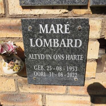 MARE Lombard 1953-2022