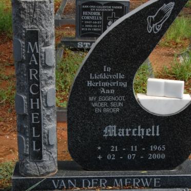 MERWE Marchell, van der 1965-2000