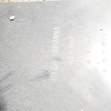 RITCHIE Hilda Johanna 1889-19??