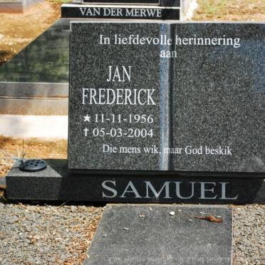 SAMUEL Jan Frederick 1956-2004