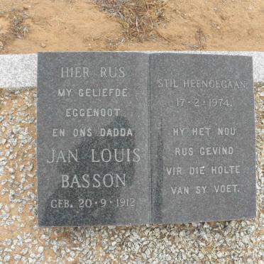 BASSON Jan Louis 1912-1974