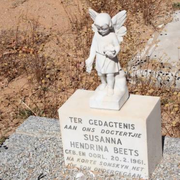 BEETS Susanna Hendrina 1961-1961