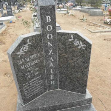 BOONZAAIER Jan Hendrik Marthinus 1937-2009