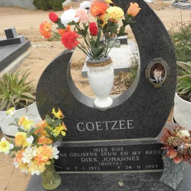 COETZEE Dirk Johannes 1972-1993