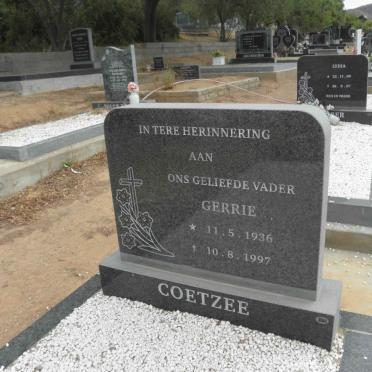 COETZEE Gerrie 1936-1997