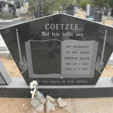 COETZEE George David 1923-1981