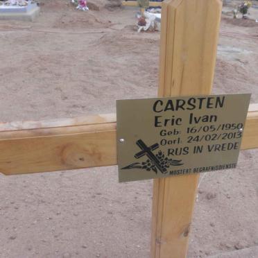CARSTEN Eric Ivan 1950-2013