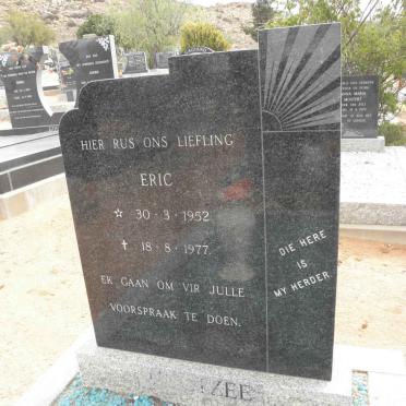 COETZEE Eric 1952-1977