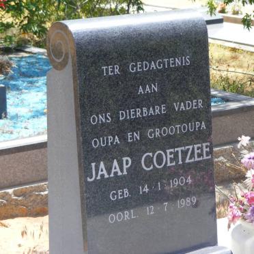 COETZEE Jaap 1904-1989 &amp; Tini STONE 1918-1975