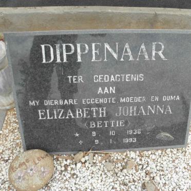 DIPPENAAR Elizabeth Johanna 1936-1993