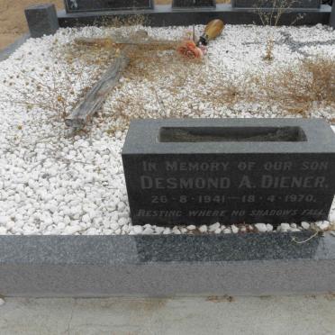 DIENER Desmond A. 1941-1970