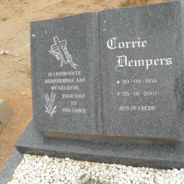 DEMPERS Corrie 1958-2007