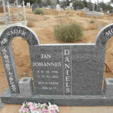 DANIELS Jan Johannes 1940-2010