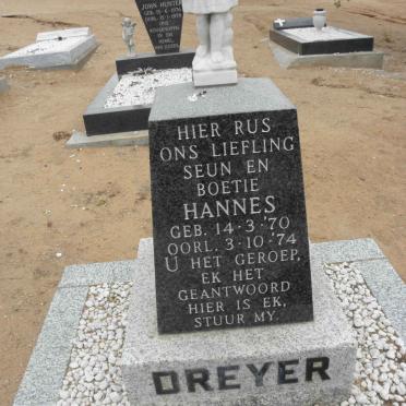 DREYER Hannes 1970-1974
