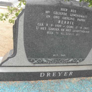 DREYER Berrie 1939-1977