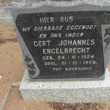 ENGELBRECHT Gert Johannes 1924-1959
