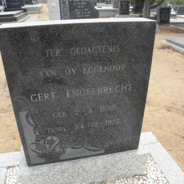 ENGELBRECHT Gert 1935-1977