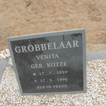 GROBBELAAR Venita nee KOTZE 1959-1996