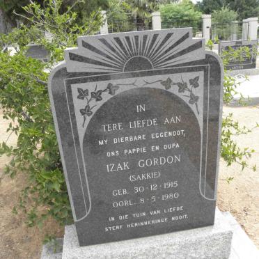 GORDON Izak 1915-1980