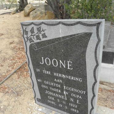 JOONE Johannes N.E. 1922-1983