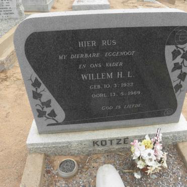 KOTZÉ Willem H.L. 1922-1969