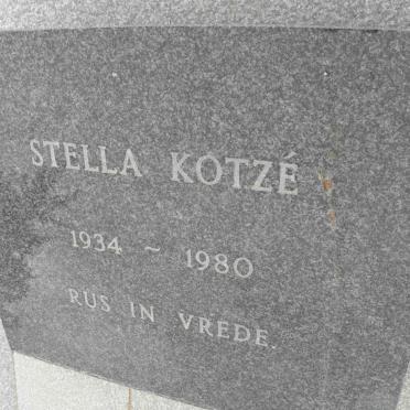 KOTZÉ Stella 1934-1980