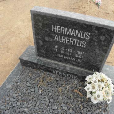 KENNEDY Hermanus Albertus 1941-2001