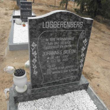 LOGGERENBERG Johannes Gideon 1957-2003