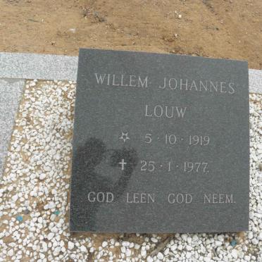 LOUW Willem Johannes 1919-1977