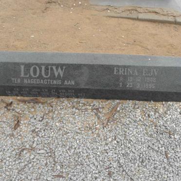LOUW Erina E.J.V. 1948-1995