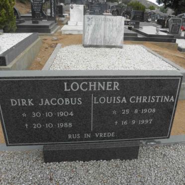LOCHNER Dirk Jacobus 1904-1988 &amp; Louisa Christina 1908-1997