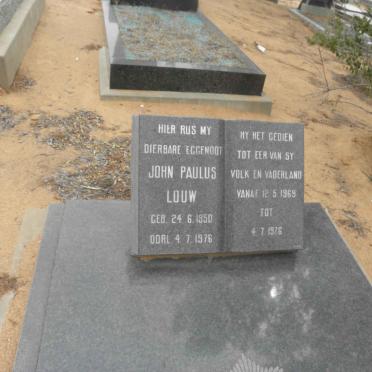 LOUW John Paulus 1950-1976