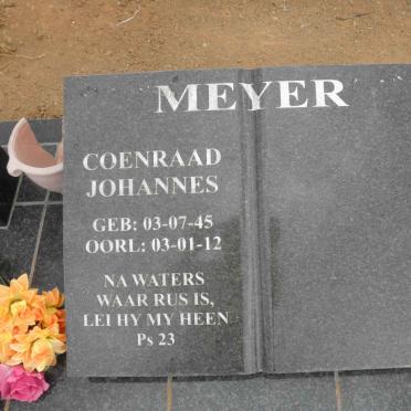 MEYER Coenraad Johannes 1945-2012
