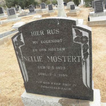 MOSTERT Nellie 1923-1958