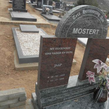 MOSTERT Jaap 1939-1999