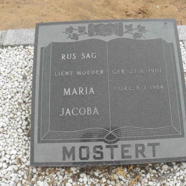 MOSTERT Maria Jacoba 1901-1984