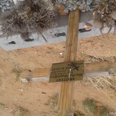MOSTERT Martha Magdalena 1960-2015
