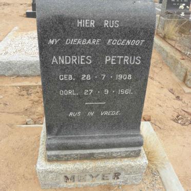 MEYER Andries Petrus 1908-1961