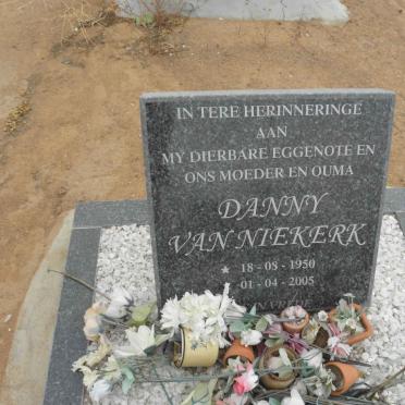 NIEKERK Danny, van 1950-2005