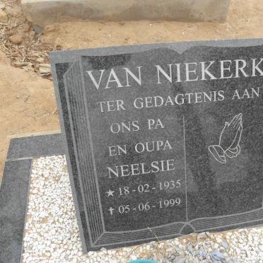 NIEKERK Neelsie, van 1935-1999