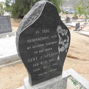 NELSON Gert J. 1913-1982