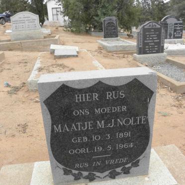 NOLTE Maatje M.J. 1891-1964