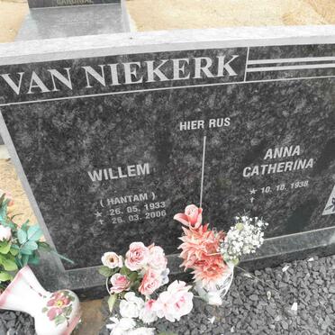 NIEKERK Willem, van 1933-2006 &amp; Anna Catherina 1938-
