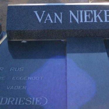 NIEKERK F.P., van 1959-1991