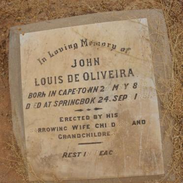 OLIVEIRA John Louis, de 1863-1931