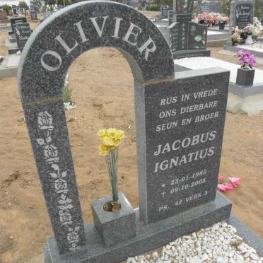 OLIVIER Jacobus Ignatius 1980-2005