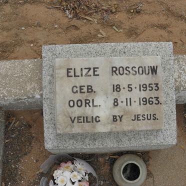 ROSSOUW Elize 1953-1963